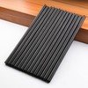 Mini Black Hot Glue Gun Sticks 40 PCS 8" Long