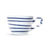 GMUNDNER KERAMIK Dark Blue Flamed Coffee Cup 0.19 L Handmade