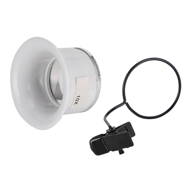 10X Clip On Watch Magnifying Glasses Repair Magnifier Loupe Jewelry