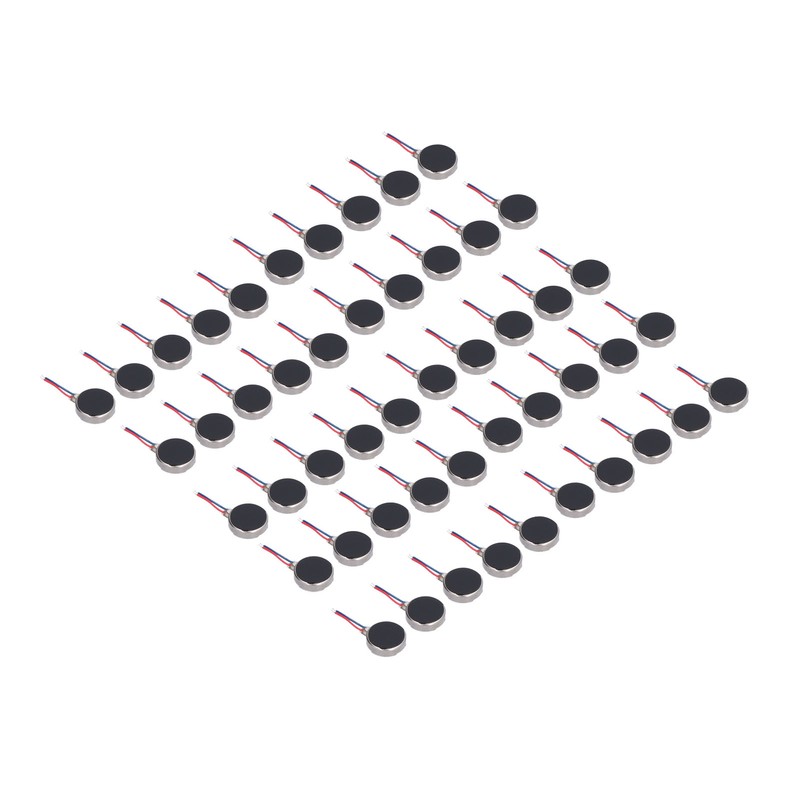 50Pcs Mini Vibration Motors DC 3V 10x2.7mm Anti Interference Small