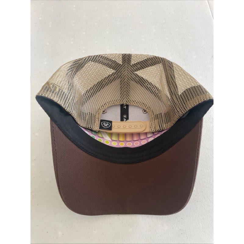 Ariat Mens Shield Logo Mesh Back Ajustable Cap Hat