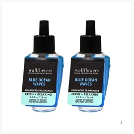 Blue Ocean Waves Fragrance Wallflowers Refill 2-pack, 1.6 fl. oz. total (Packaging Label Styles May Vary)