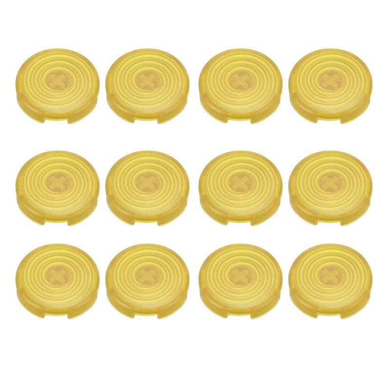 12pcs Arcade Button Cover Replace Mechanical Push Button Cover for