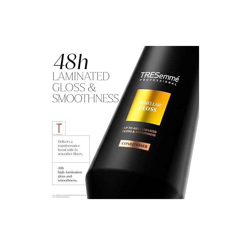 TRESemme Lamellar Gloss Conditioner salon-grade hair care for a smooth