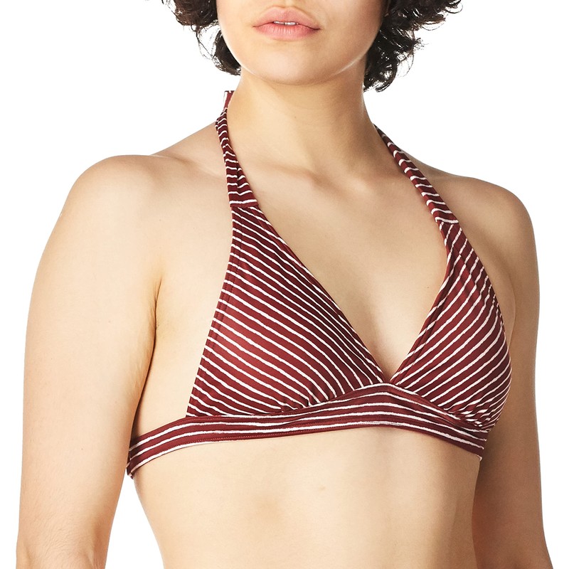 prAna Lahari - Top Halter estándar para Mujer, Rayas de