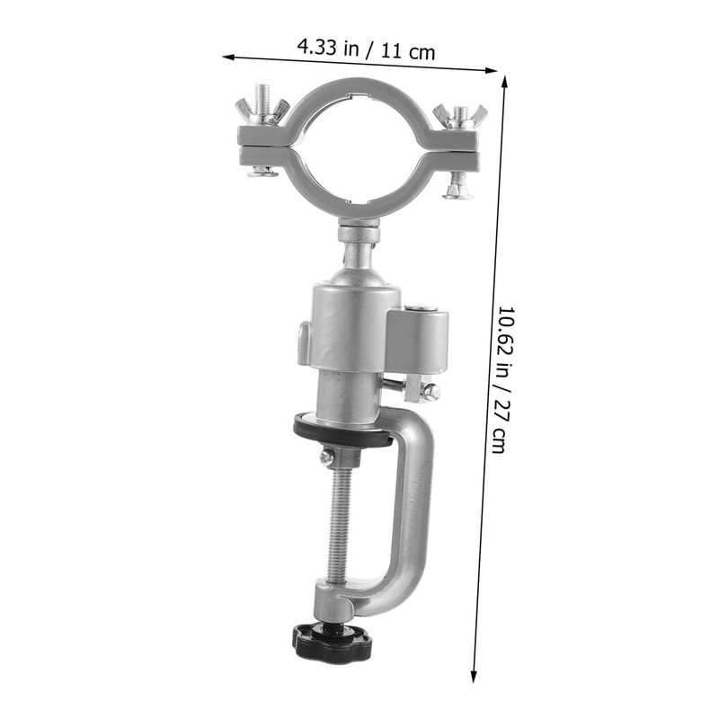 SHINEOFI 1Pc Electric Drill Bracket Holder Rotating Vise Stand for