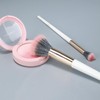 MSQ 2pcs Makeup Brushes Blush Brushes Teak Brush Set, Facial