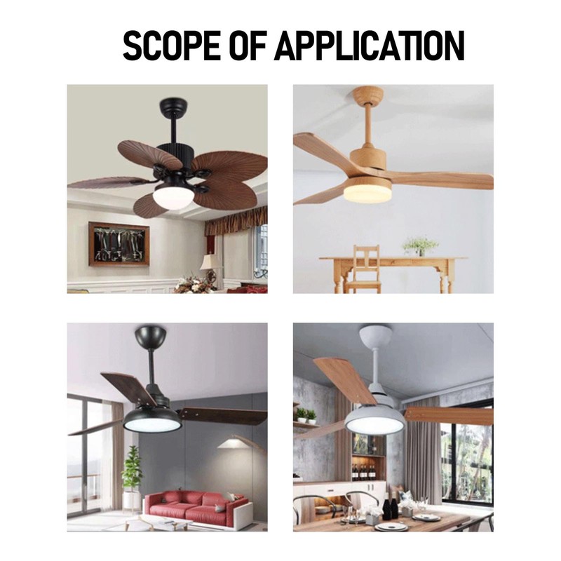 4 Inch Ceiling Fan LED Light Replacement, 15W 3000K 4000K
