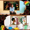 gisgfim Black History Month Classroom Bulletin Board Decorations Set African