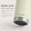 SANDJEST Green Tumbler 20oz Stainless Steel Double Wall Vacuum Insulated,