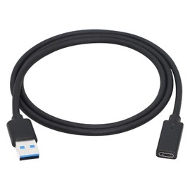 Toeasor USB 3.0 Type A Male to USB 3.0 Type C Female Connector Converter Adapter Compatible with SteelSeries Arctis 7X 7P Wireless Headset/Arctis 1 Wireless Gaming Headset