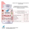 Maca Roja Orgánica 100 Pura Cápsulas Suplemento Alimenticio Saisa Herbal
