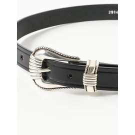 BEAMS TORY 1 Creased Belt Men's Suspenders, black (black 19-3911tcx), 30