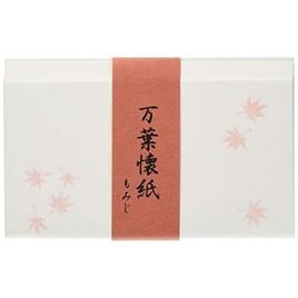 Heart Paper 本舗 Paper White Women's Size: 14.5x17.5 cm (1 Piece) Million Leaves Paper Autumn Leaves 2 帖, 50-Pack