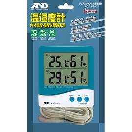 A&D AD-5648A Thermometer/Hygrometer with External Sensor