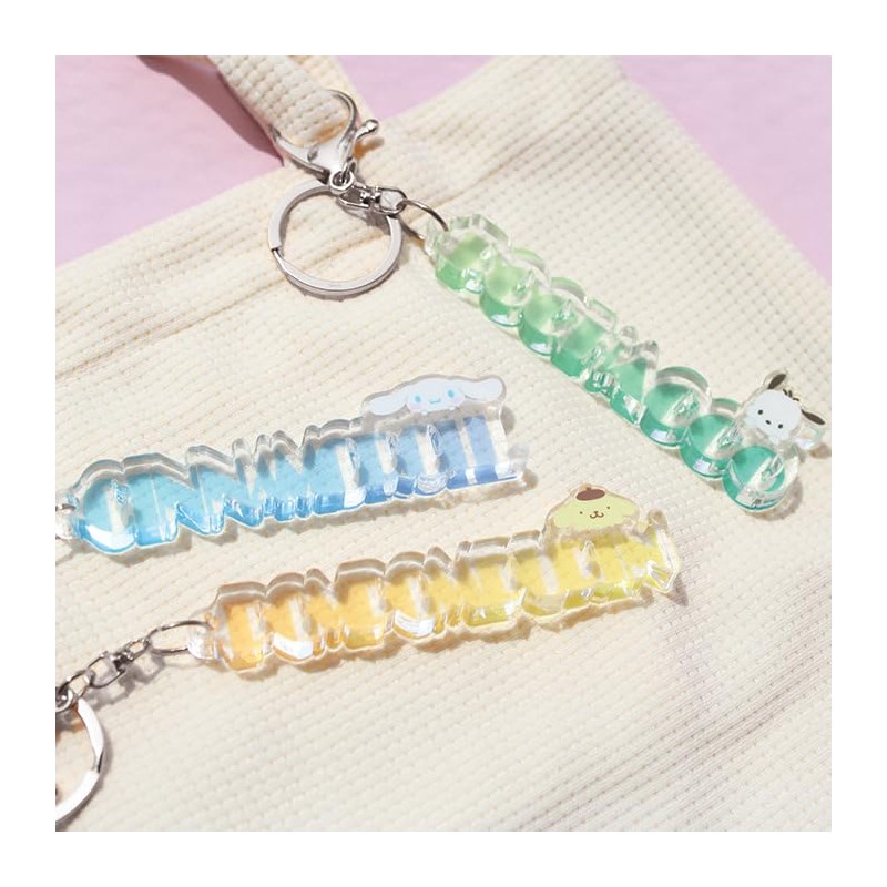 Tees Factory Sanrio Acrylic Name Block Keychain Cinnamoroll SR-5541797CR