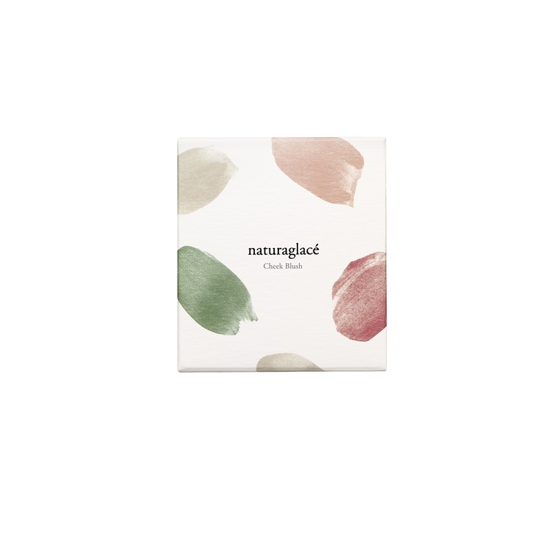 Naturaglacé Cheek Blush 02 (Rose) Blush with Brush