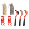 5 Pieces Multifunctional Wire Brush Set, Brass Wire Brush, Cleaning