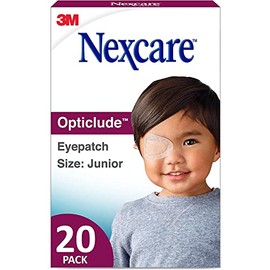 Nexcare Opticlude Orthoptic Eye Patches Junior 20 Each (Pack of 2)