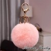 AVANCE Fur Charm Key Chain Keychain, Cute, Fluffy, Autumn, Winter,