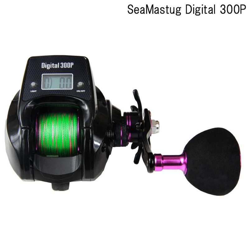 Fishing Gear with PE Line, General Purpose Digital Counter, Bi-Axis