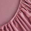Fleece Fitted Sheet, 200 x 200 cm, Dusky Pink, Plush,