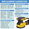 5" Orbital Sander Replacement Pad Hook and Loop, 5 Inch