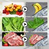 40 Pcs Reusable Aluminum Foil Freezer Bags for Food and