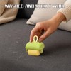 3 Stück Portable Lint Roller, Wiederverwendbare Fusselrolle, Tragbare Fusselrolle für