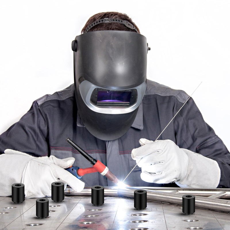 Yaocom 15 Pcs ∅5/8" x ∅1" Welding Table Clamps Fixture