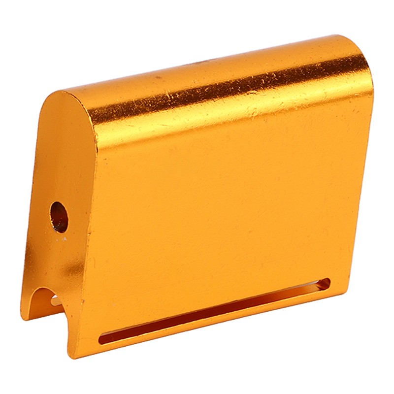2pcs Leather Edge Slicker Gold Silver Aluminium Alloy Leather Trimming