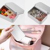 Soap Dish with Lid, 4 Pack Aluminum Soap Box, Leakproof