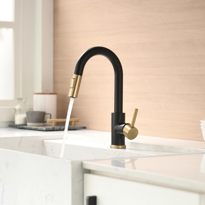 CENOSA Modern Bar Sink Faucet for Kitchen Sink Single Handle