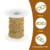 sourcing map 16.4Feet Aluminum Link Chain, Link Cable Chain Oval