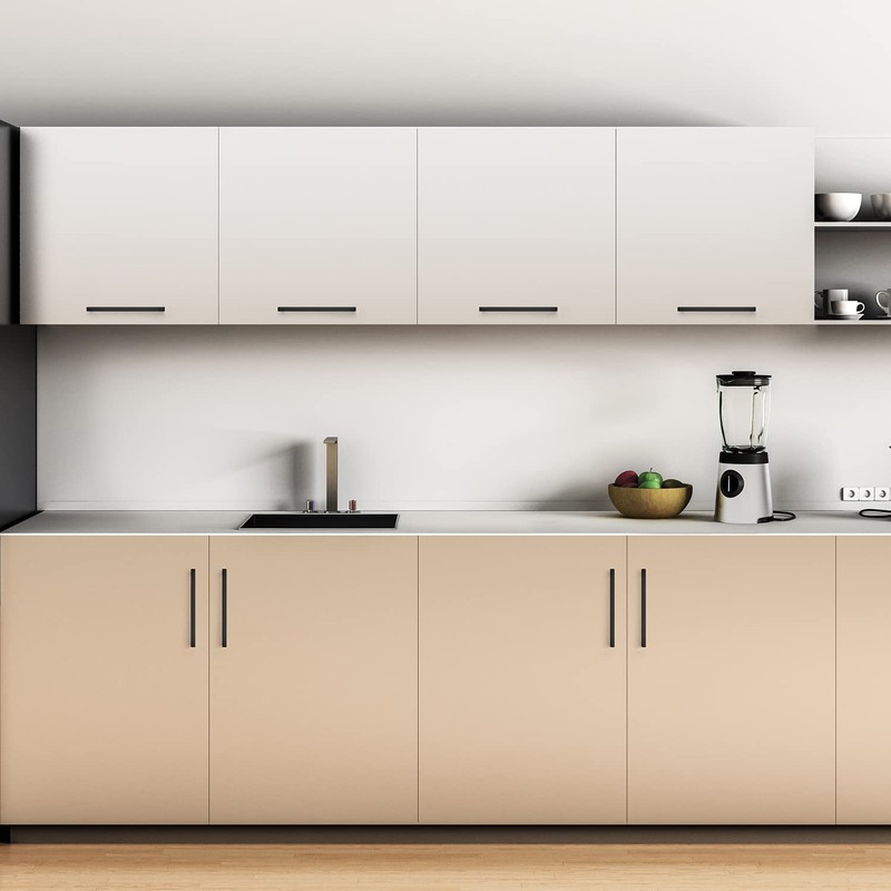 Ravinte 10 Pack 8 Inch Kitchen Square Cabinet Handles Matte