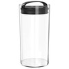 Prepara Evak Fresh Saver Plastic Food Storage, 128 Ounce, Black