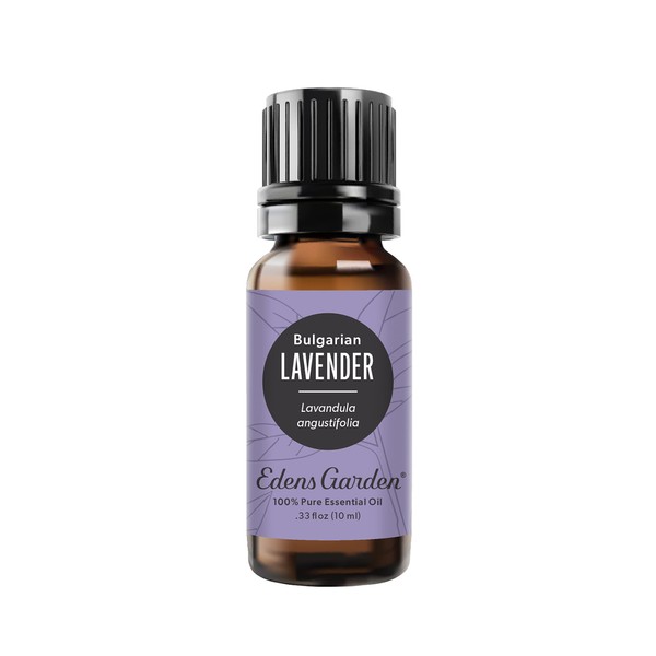 Edens Garden Lavender- Bulgarian Essential Oil, 100% Pure Therapeutic Grade (Undiluted Natural/Homeopathic Aromatherapy Scented Essential Oil Singles) 10 ml