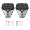 generic Alarma Solar Con Sensor De Movimiento, 2 Unidades, Lámpara