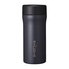 Doshisha ON℃ZONE Water Bottle, 13.5 fl oz (400 ml), Black