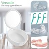 Retainer Case,Denture Case Cute Mouth Guard Case Container Storage Racks,Orthodontic