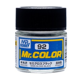 Mr. Color C92 Semi Gloss Black