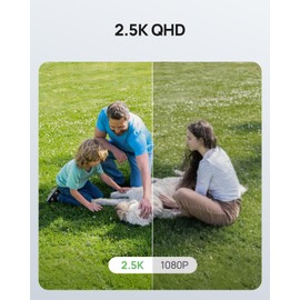 Anona Lucio 2.5K Security Camera Outdoor Battery Wireless, Color Night Vision & 138° FOV, Multi-Object Detection, No Hub Needed, Two-Way Audio, IP67