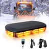 Rechargeable Emergency Roof Top Strobe Light Wireless Battery, 17 Flashing