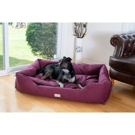 Armarkat Bolstered Pet Bed and Mat, ultra-soft Dog Bed for dogs