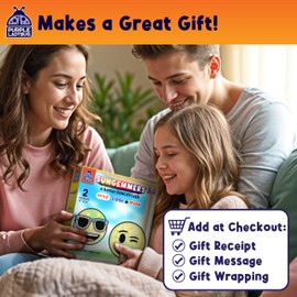 Sungemmers Emoji Suncatcher Craft Kit for Kids Ages 5-10 - DIY Gem Art Window Decorations with Stickers, Fun Arts and Crafts Gift Set for Kids, Birthday Present for Creative 5, 6, 7, 8 Years Old