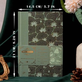 MGGAO 320 Pages College Ruled Journal Notebook, Lined Journal Notebook, Aesthetic Journal for Women Girls, Hardcover Notebook/Journals for Writing With 100gsm Thick Paper