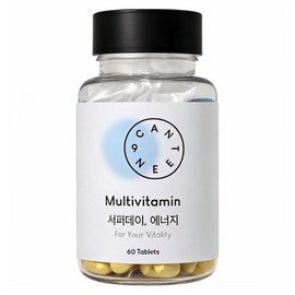 Canteen Nine Surfer Day Energy Multivitamin 60 tablets 1 / 캔틴나인 서퍼데이 에너지 멀티비타민 60정 1개