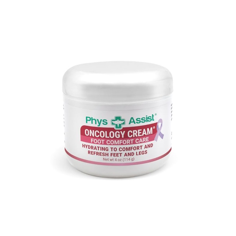 PhysAssist Oncology Foot Support, Soothing, Calming and Hydrating After Chemotherapy.