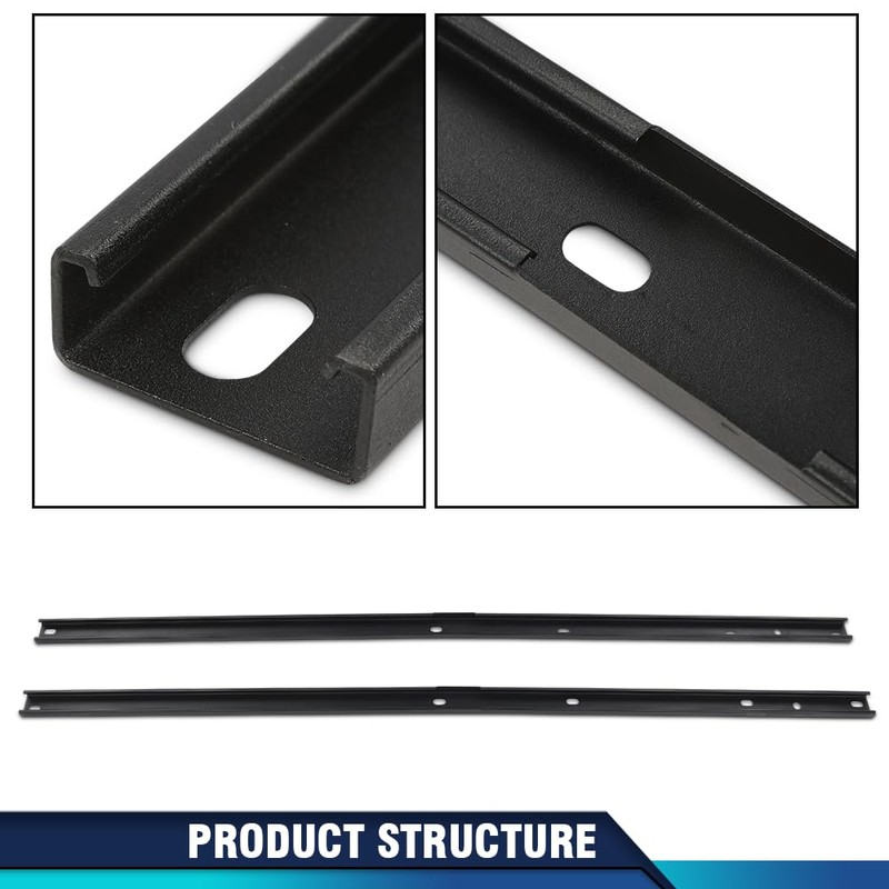 PIT66 Roof Rack Side Rail Compatible with Chevy Traverse 2009-2017