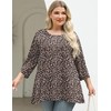 LOMON Plus Size Spring Clothes for Women 3/4 Length Sleeve